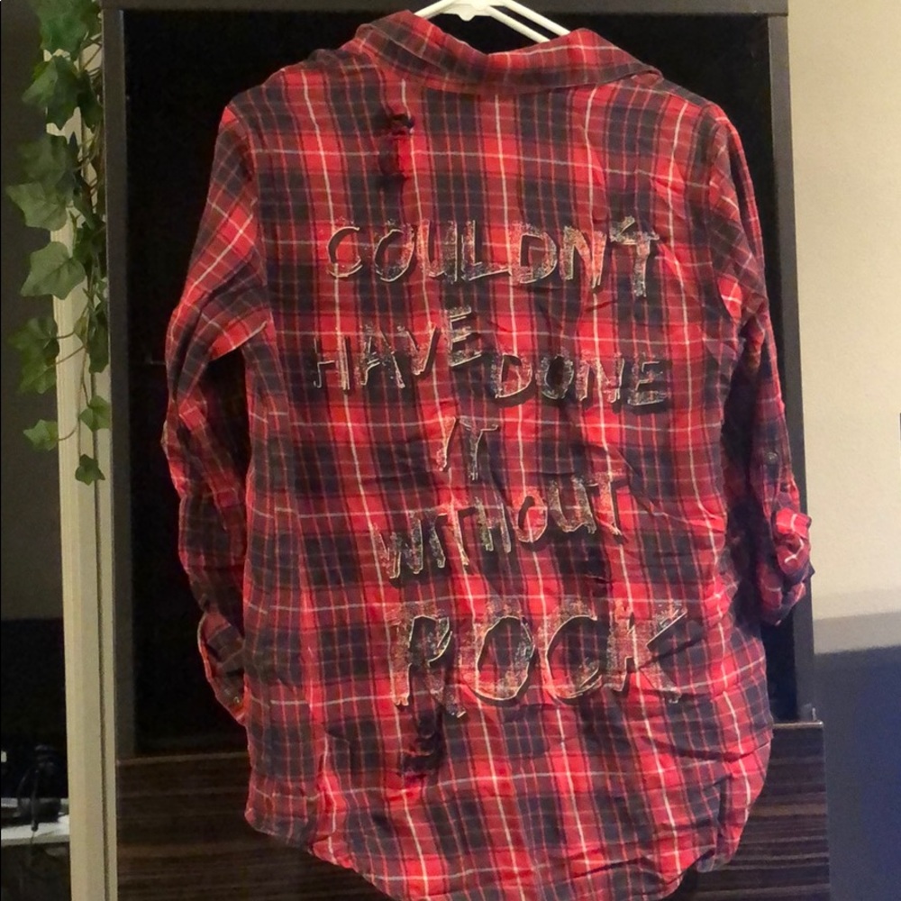 Zara Rock Flannel shirt